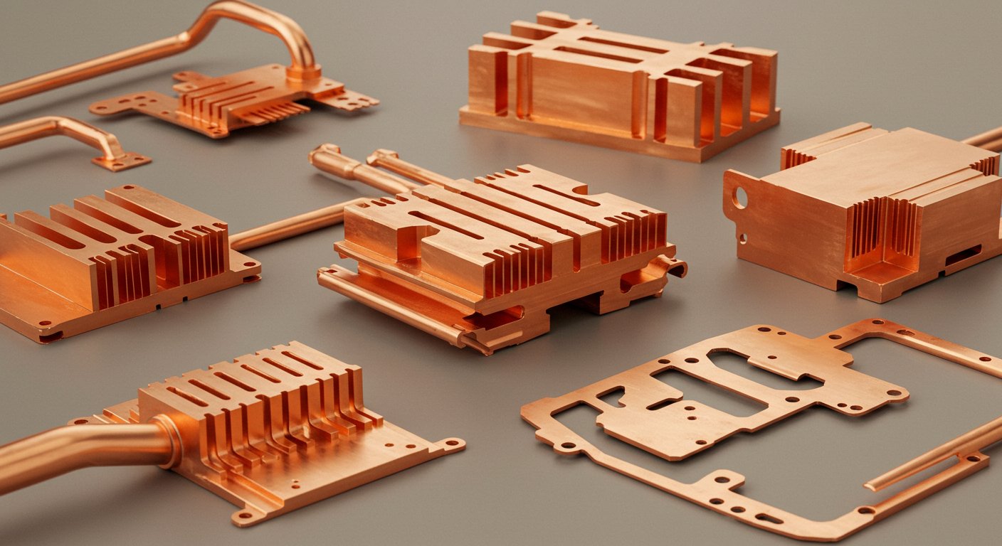 Проектирование медных деталей и изделий с теплоотводящей функцией