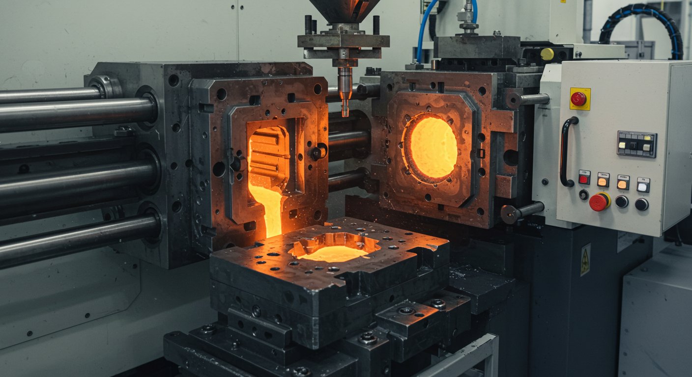 Литьё пластика для компонентов оборудования