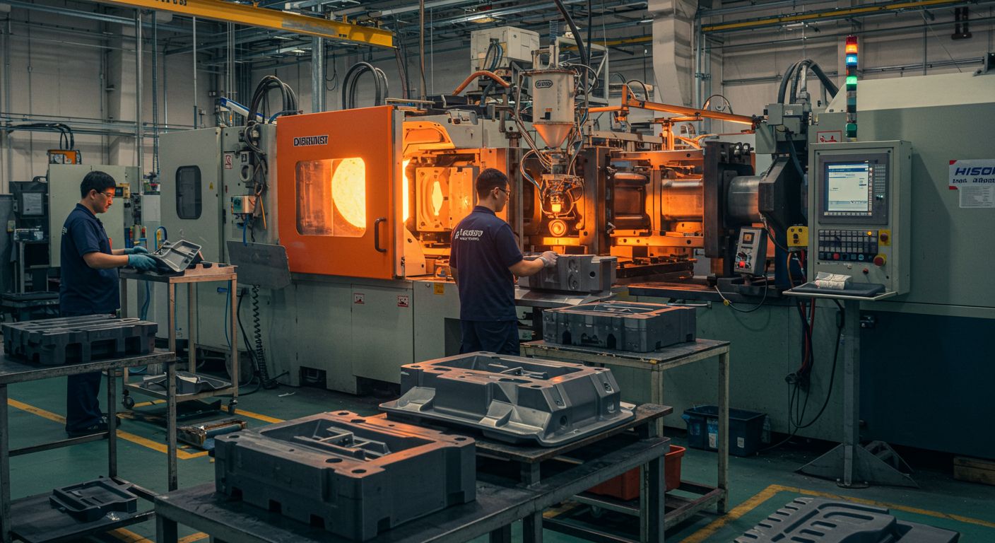 Пластиковые защитные детали для автомобилей