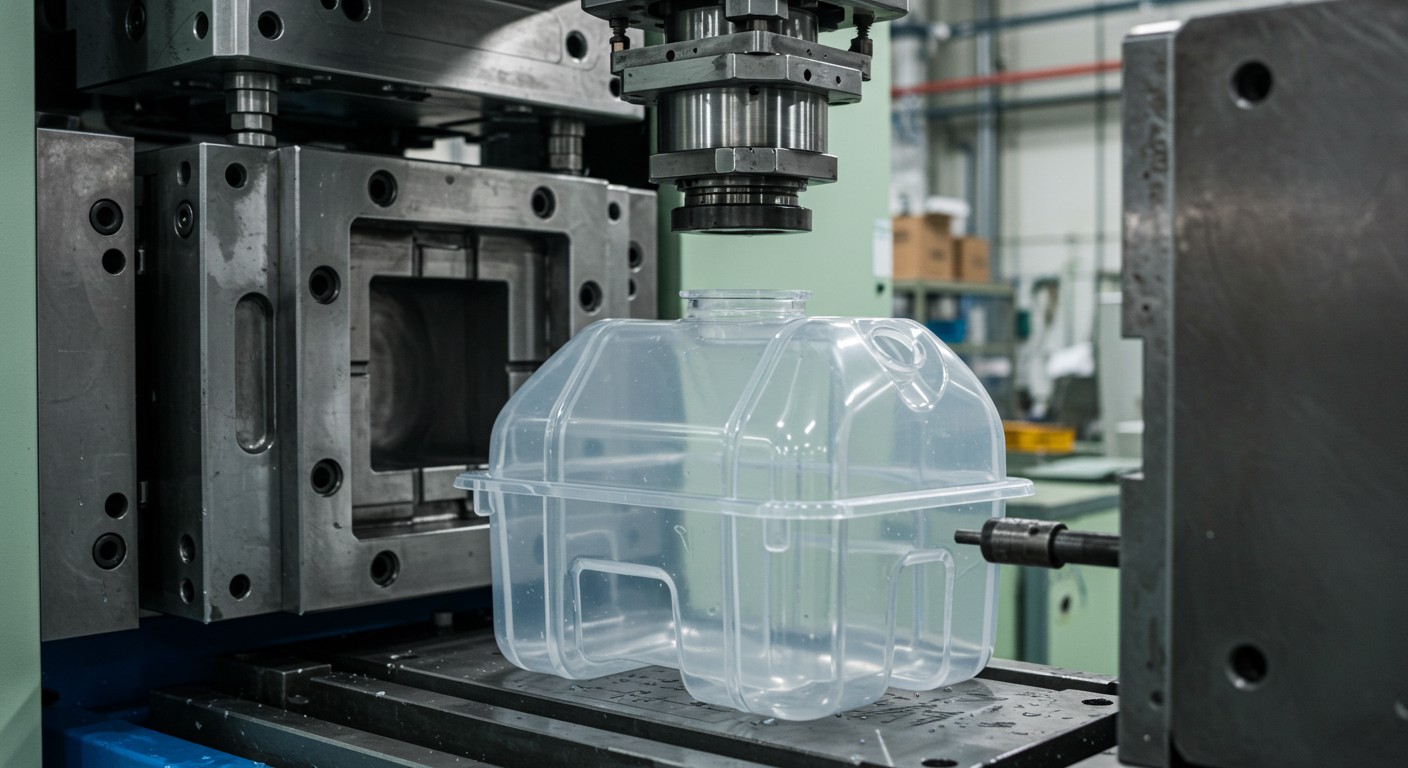 Литьё пластика для контейнеров и емкостей