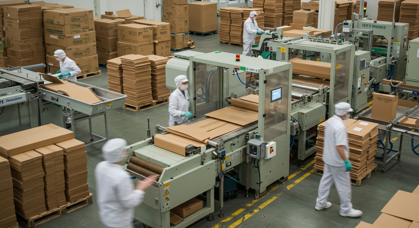 Серийное производство экологичной упаковки