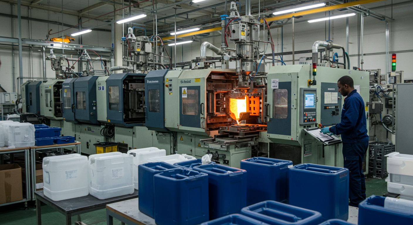 Химически стойкие пластиковые емкости