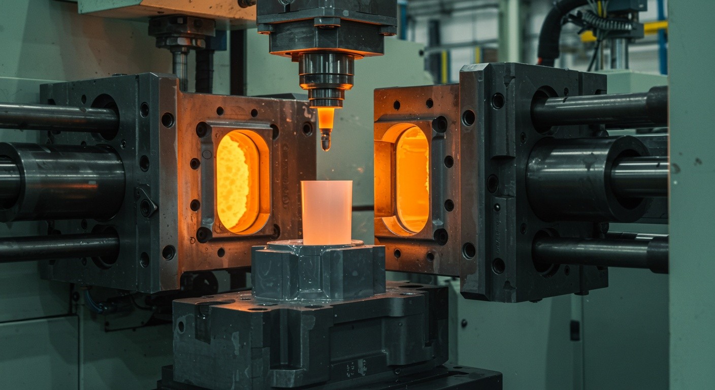 Литьё пластика для промышленных контейнеров