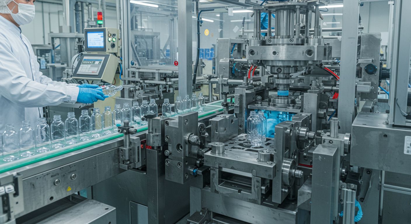 Пластиковые бутылки и флаконы