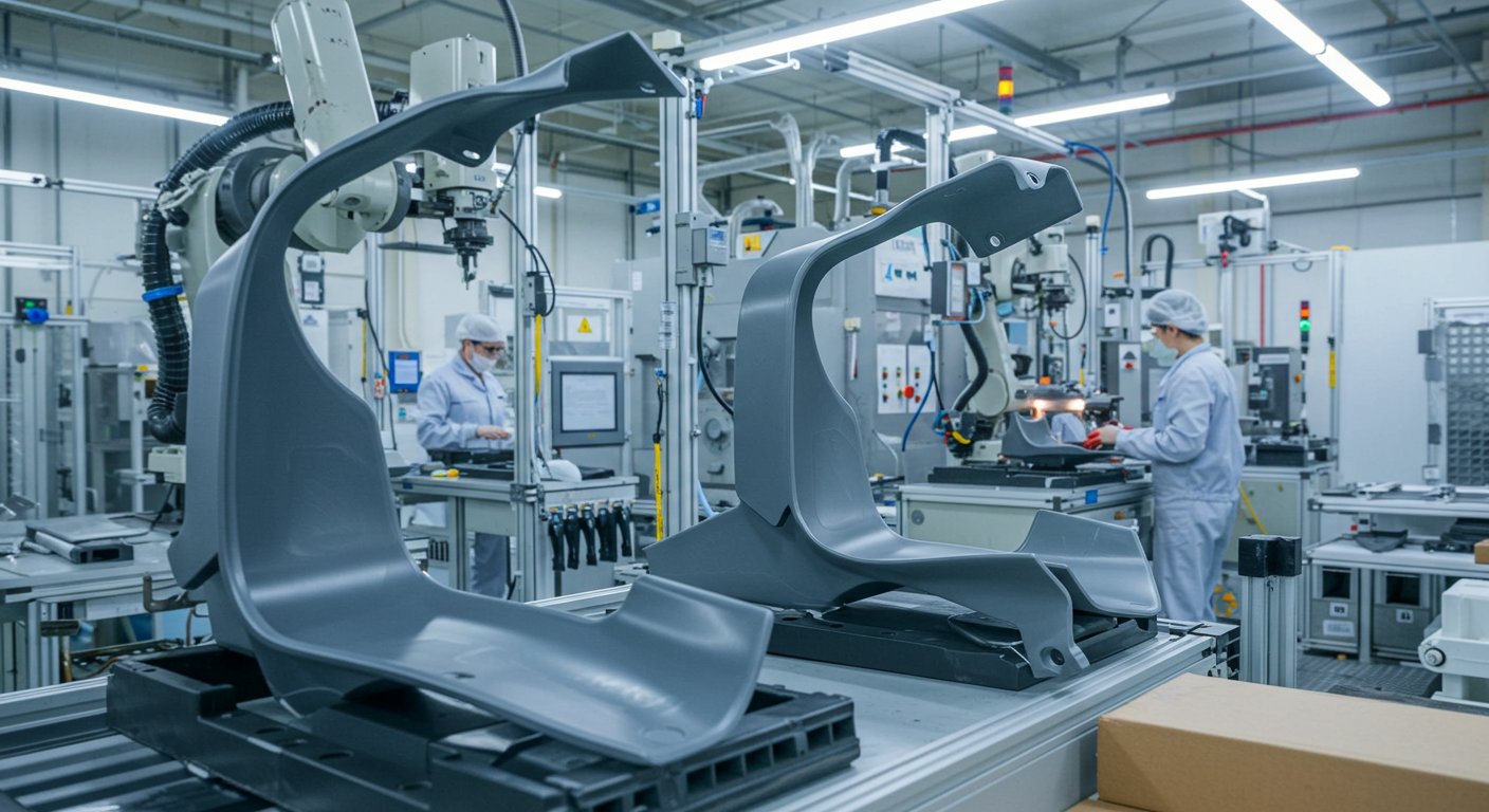 Изготовление пластиковых деталей эргономического назначения для бытовой техники