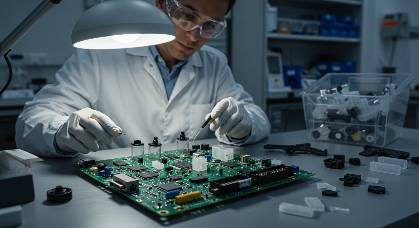 Пластиковые изделия для специализированных функций в электронике