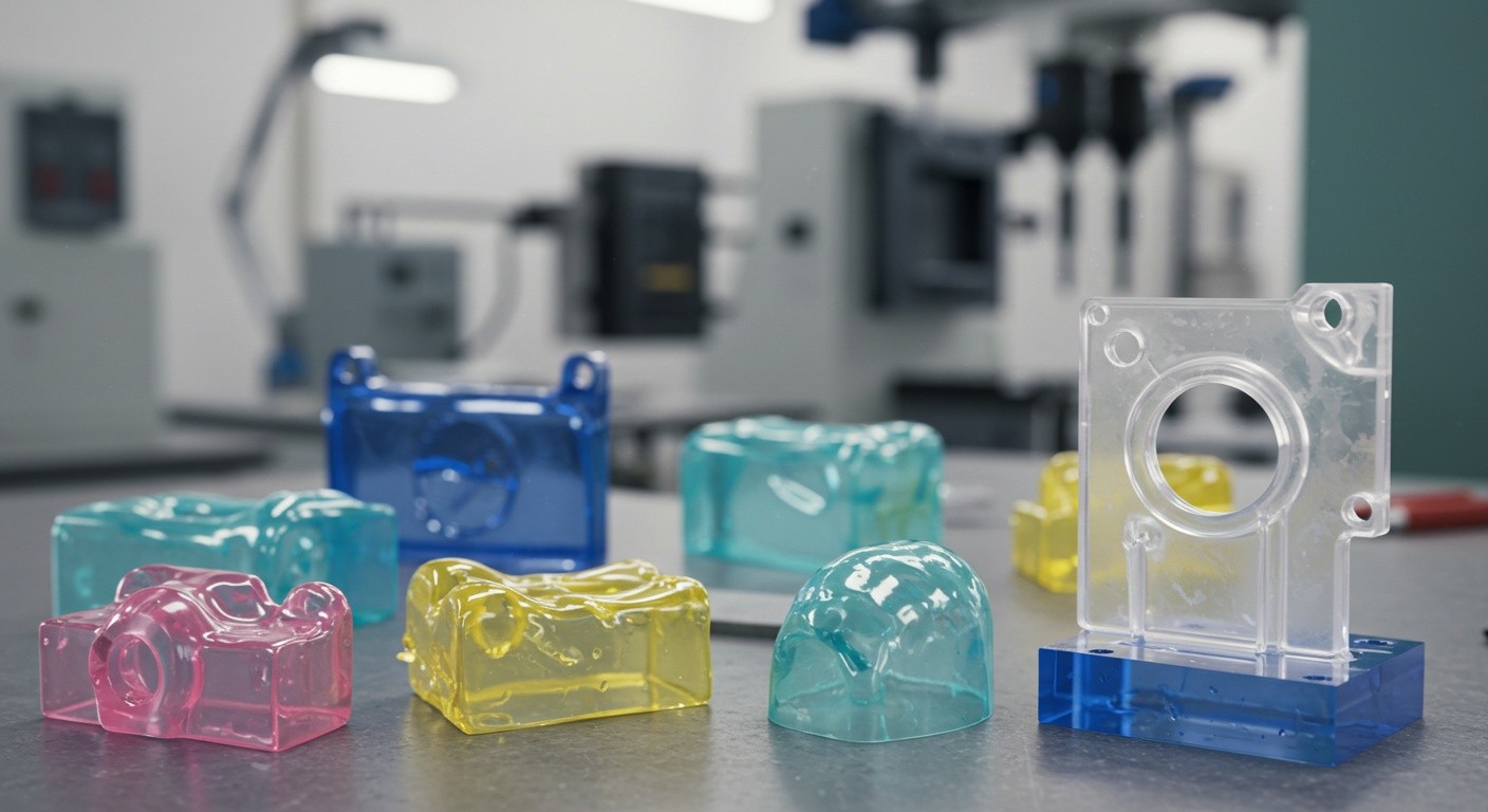 Литьё пластика экспериментальное