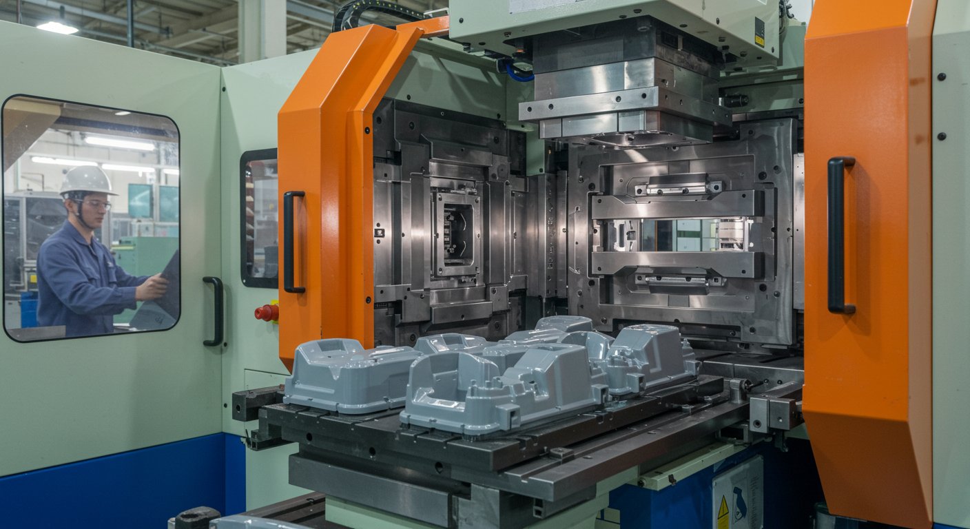 Литьё пластиковых корпусов для промышленного оборудования