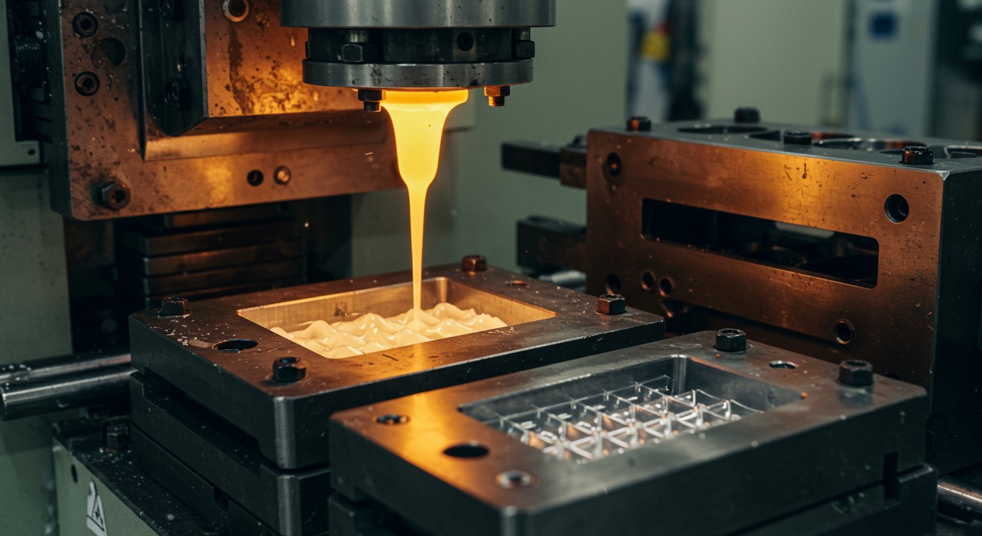 Литьё пластиковых емкостей для пищевой продукции