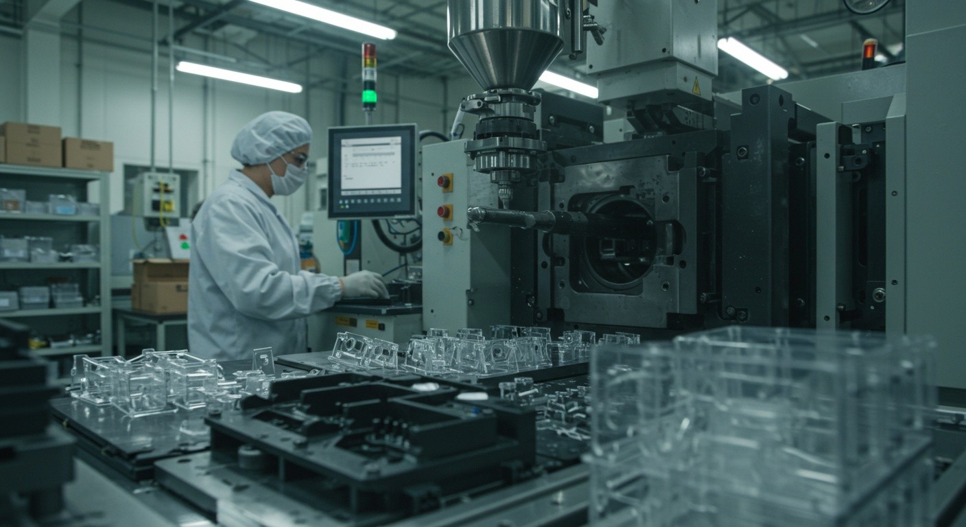 Литьё пластиковых деталей для электроники