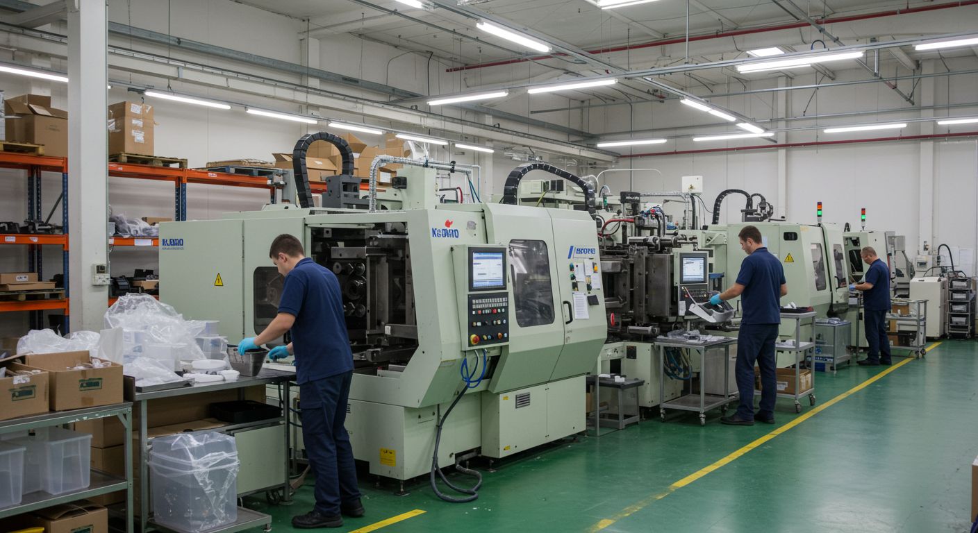 Минимизация отходов при литье пластика