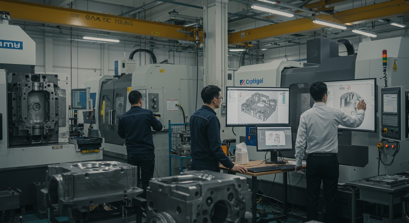 Современная оснастка для производства пластика Пресс-форма для пластиковых изделий