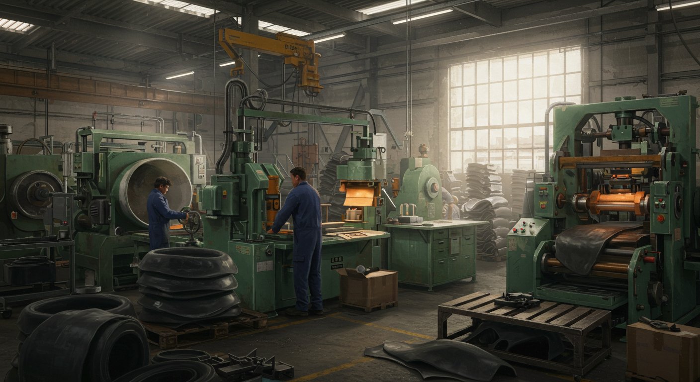 Серийное производство резиновых изделий