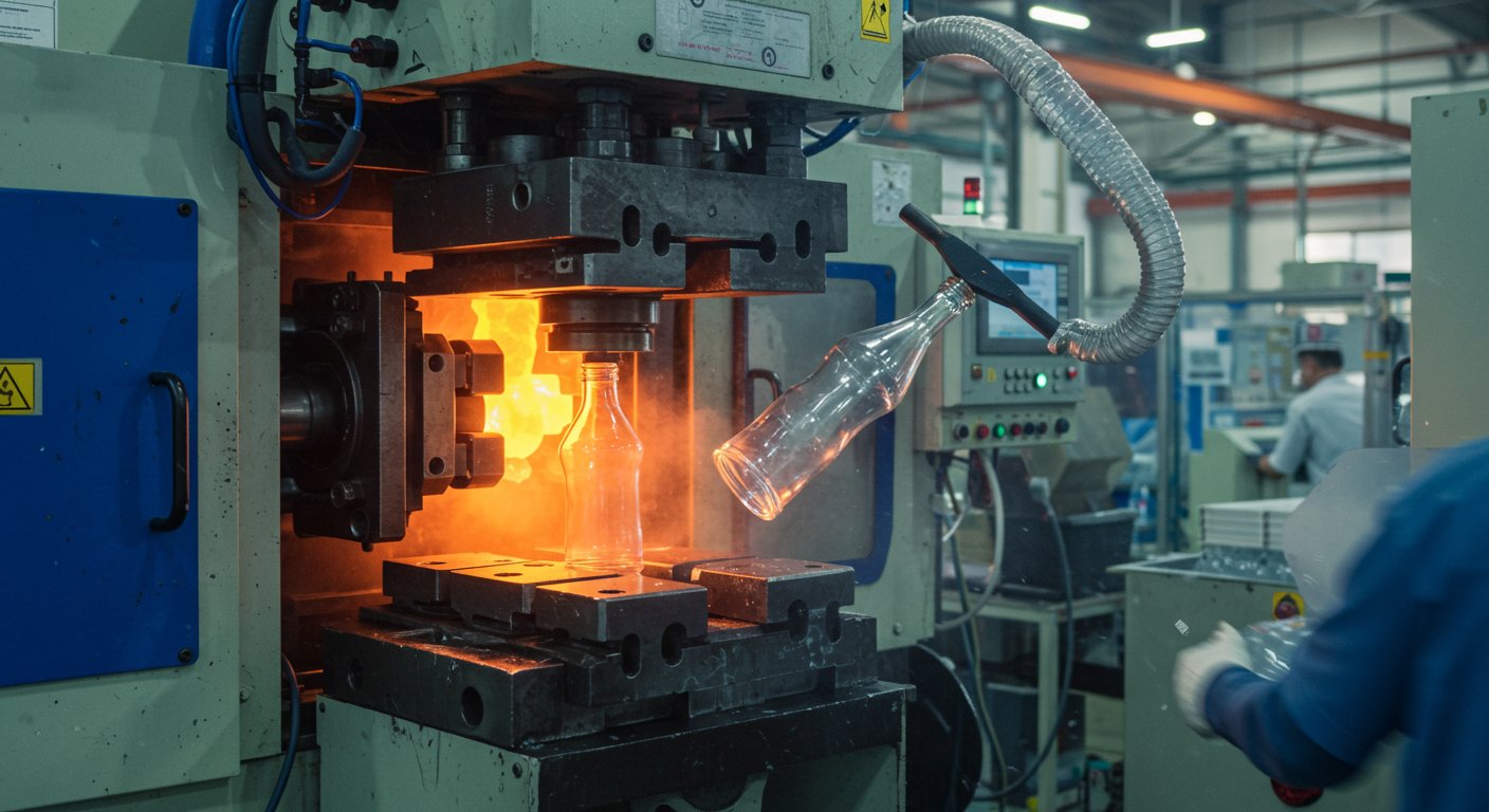 Формование пластиковых деталей методом выдува